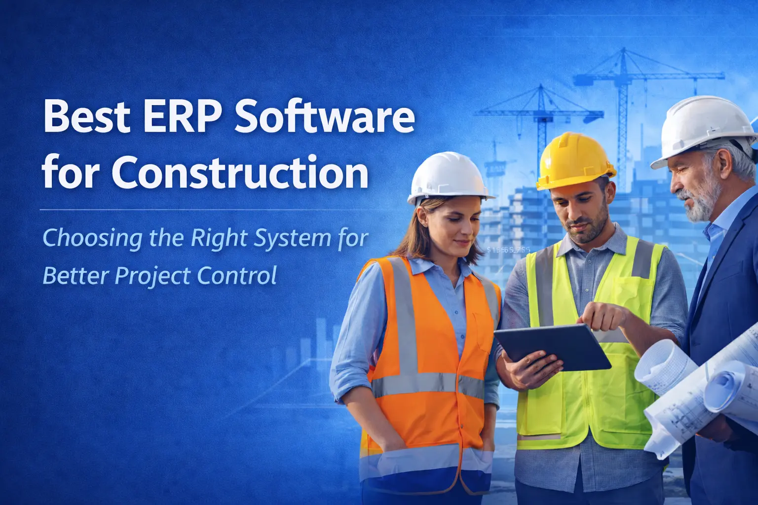 Best ERP Software for Construction: Choosing the Right System for Better Project Control